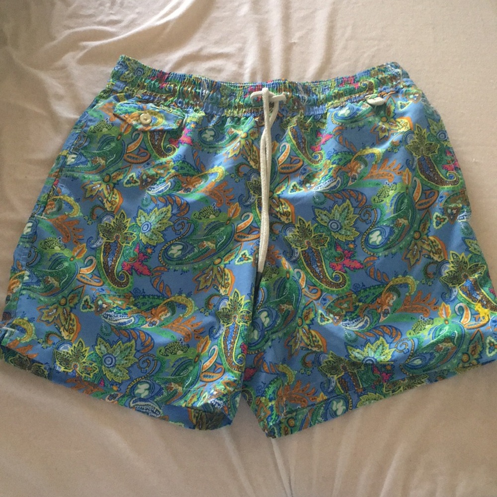 Small polo swim trunks